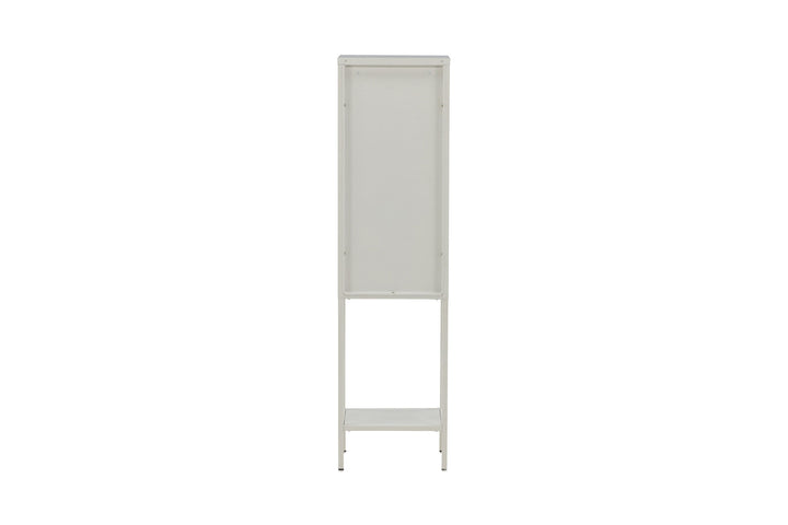 Venture Home Misha - High Thin Cabinet w shelf - White