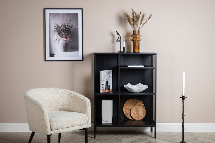 Venture Home Misha - Book Case Mesh - Black