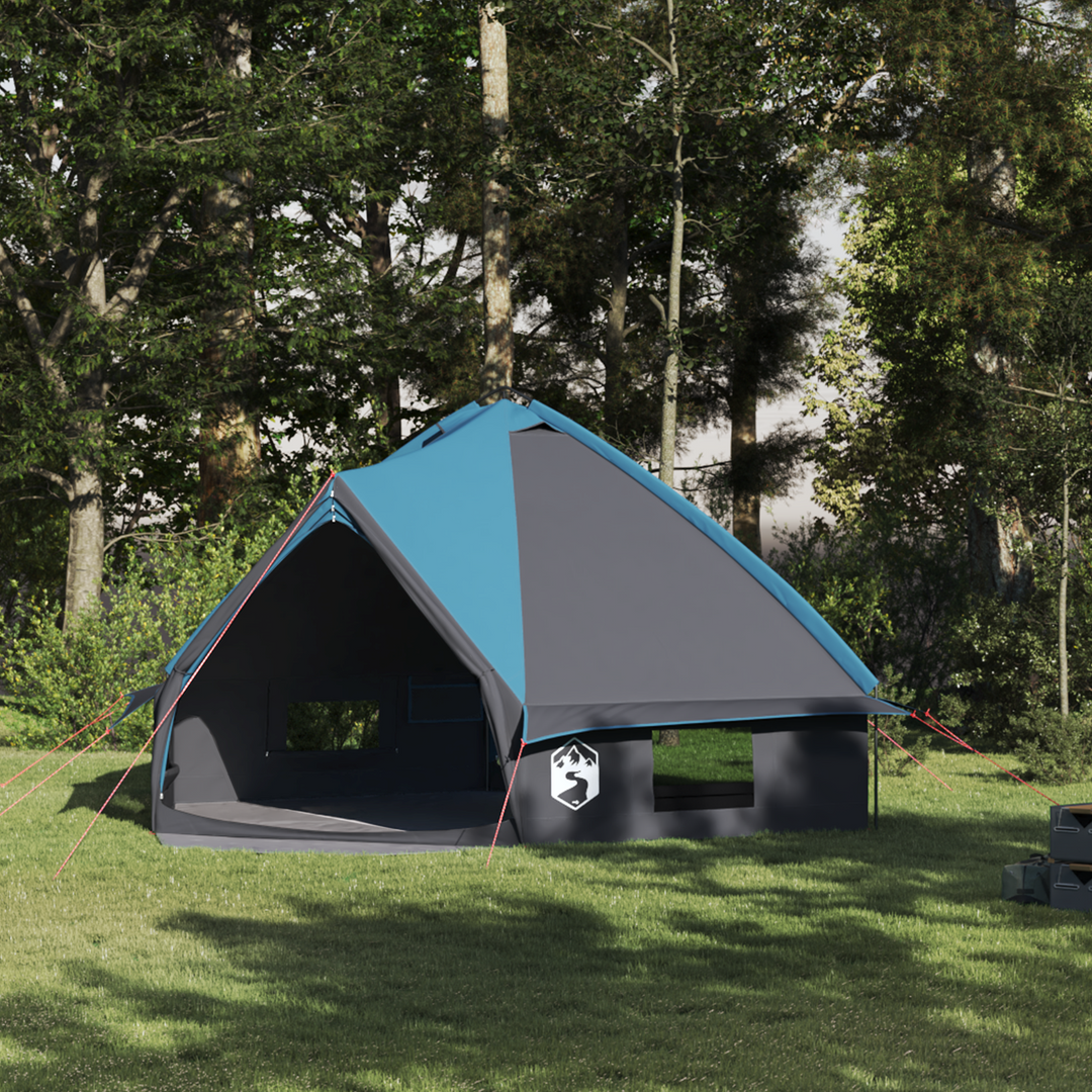 Teepee Telt 8-Personer med tag Blå og grå 490 x 410 x 210 cm