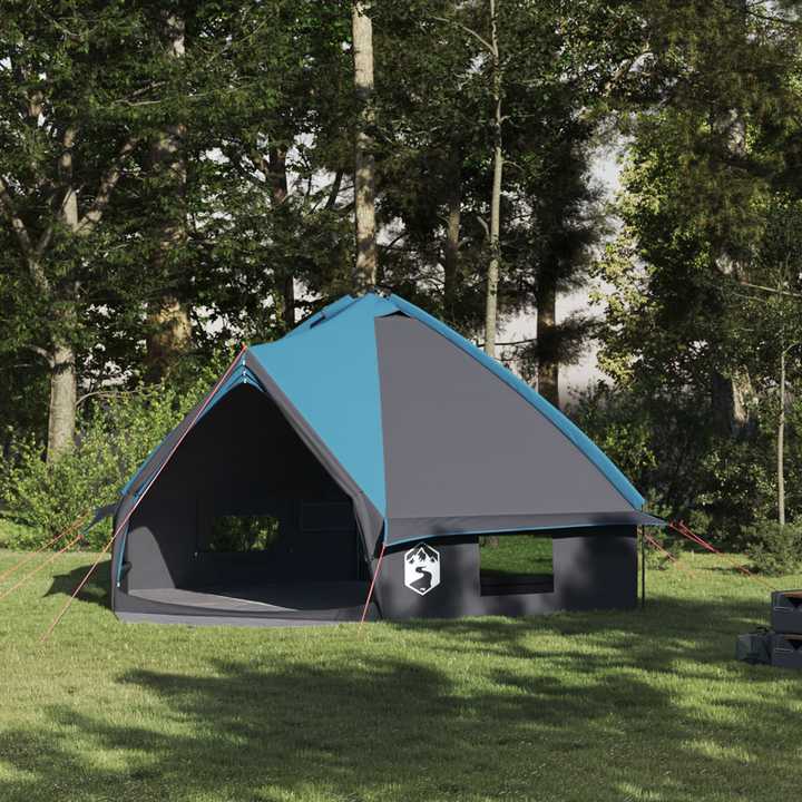 Teepee Telt 8-Personer med tag Blå og grå 490 x 410 x 210 cm