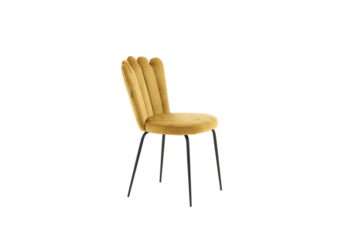 Furniture Fashion Limhamn Chair 2-pack - Yellow