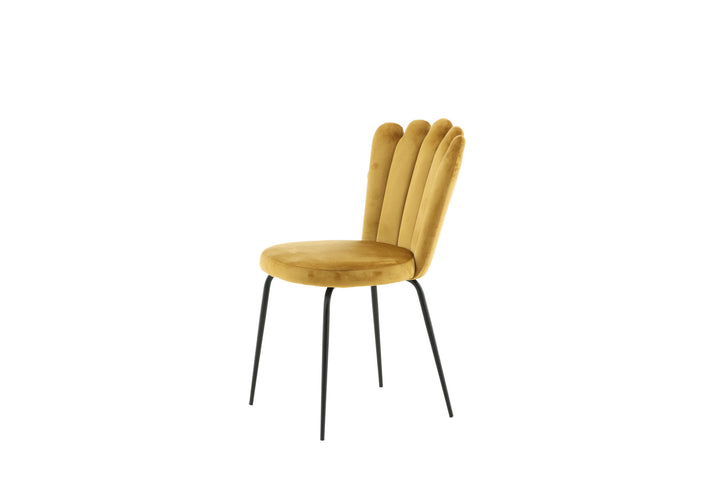 Furniture Fashion Limhamn Chair 2-pack - Yellow