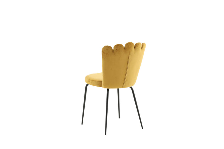 Furniture Fashion Limhamn Chair 2-pack - Yellow