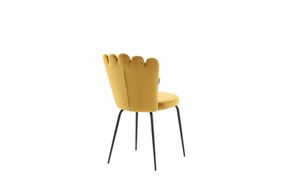 Furniture Fashion Limhamn Chair 2-pack - Yellow
