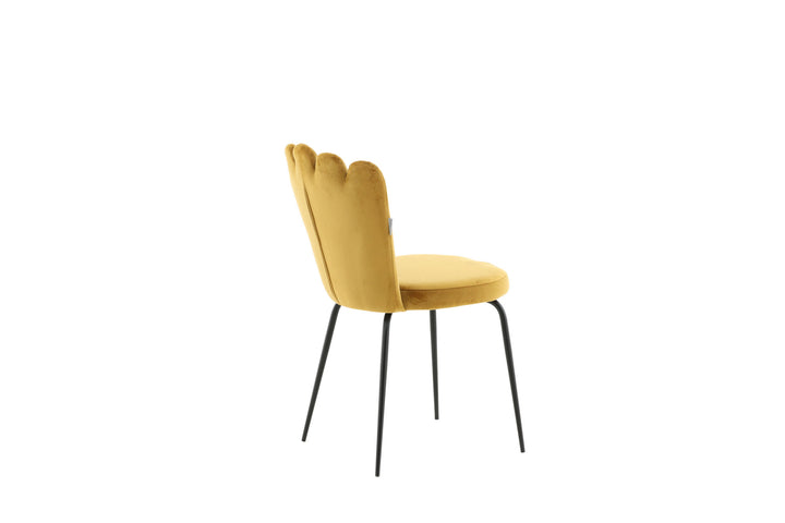 Furniture Fashion Limhamn Chair 2-pack - Yellow