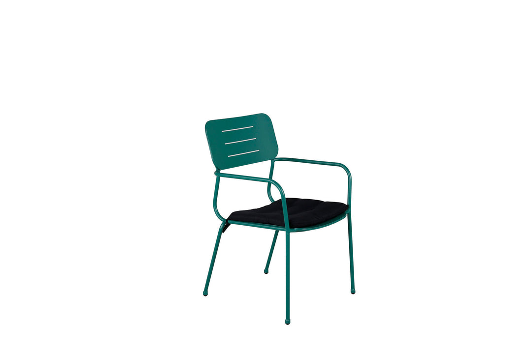 Venture Home Nicke Dining Chair W. Armrest 2-pack - Gren Steel