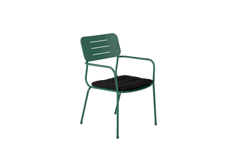 Venture Home Nicke Dining Chair W. Armrest 2-pack - Gren Steel