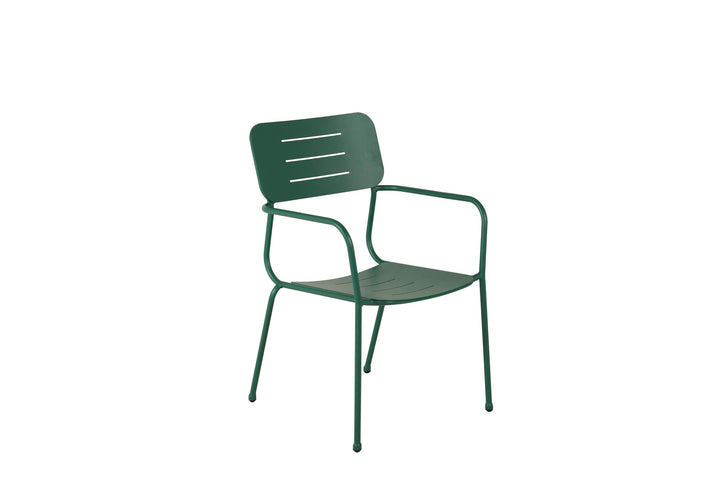 Venture Home Nicke Dining Chair W. Armrest 2-pack - Gren Steel