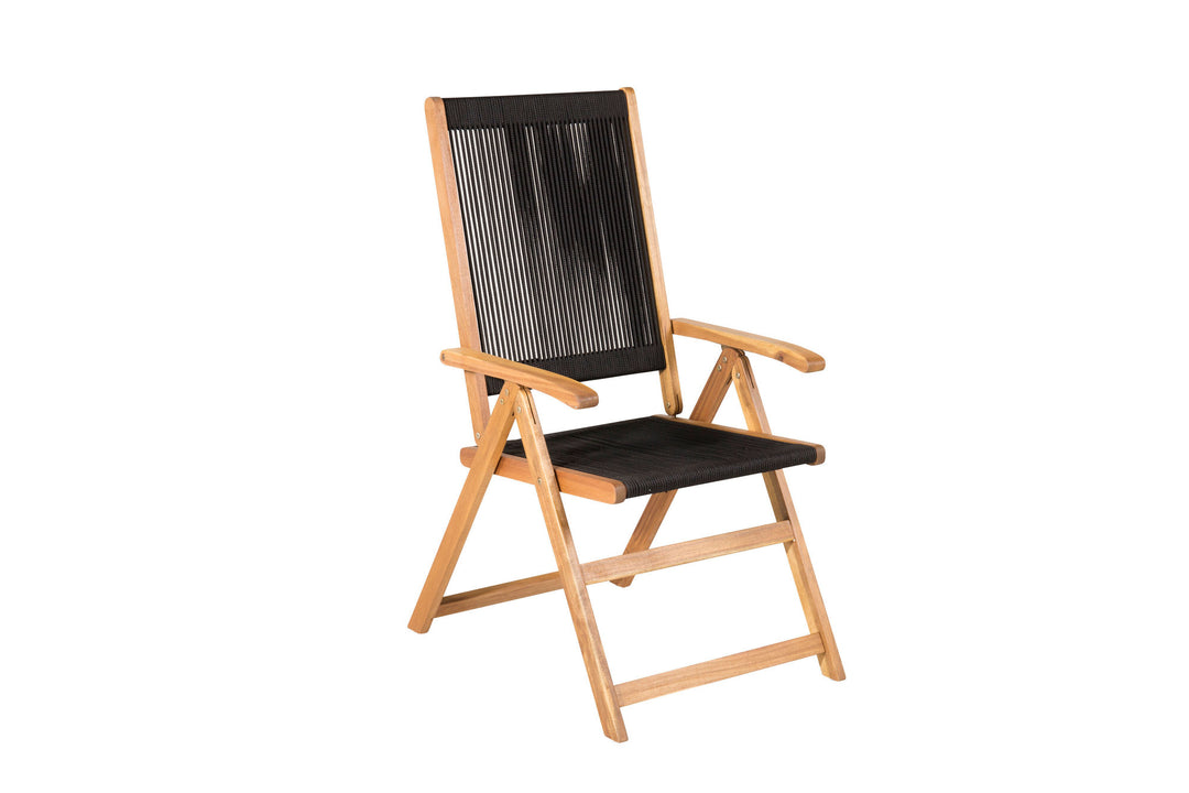 Venture Home Little John Foldable Chair 2-pack - Rope / Acacia