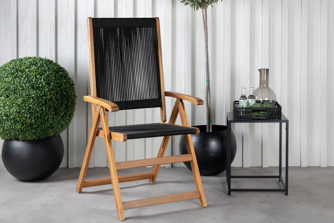 Venture Home Little John Foldable Chair 2-pack - Rope / Acacia