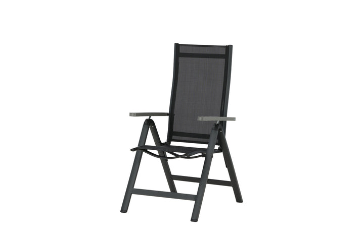 Venture Home Albany Light 5-pos 2-pack - Black / Black Textilene