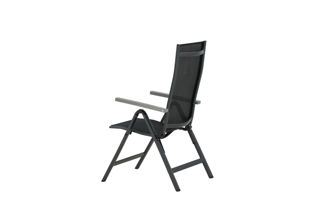 Venture Home Albany Light 5-pos 2-pack - Black / Black Textilene