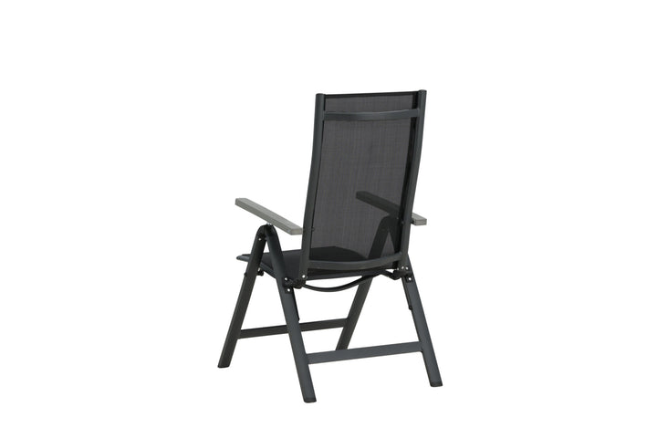 Venture Home Albany Light 5-pos 2-pack - Black / Black Textilene