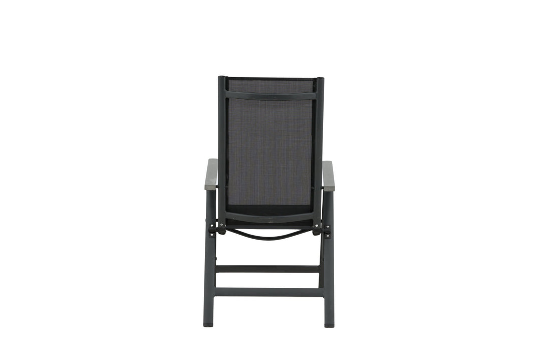 Venture Home Albany Light 5-pos 2-pack - Black / Black Textilene