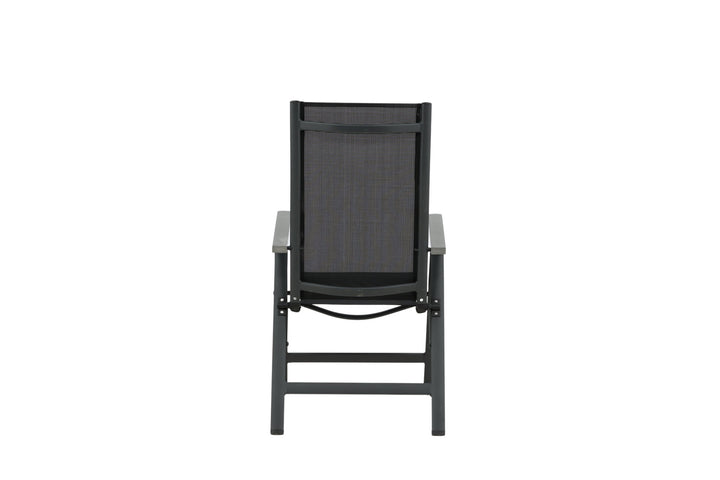 Venture Home Albany Light 5-pos 2-pack - Black / Black Textilene