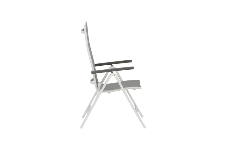 Venture Home Albany Light 5-pos 2-pack White Alu / Grey Textilene