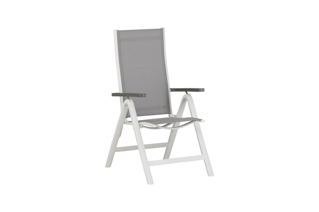 Venture Home Albany Light 5-pos 2-pack White Alu / Grey Textilene