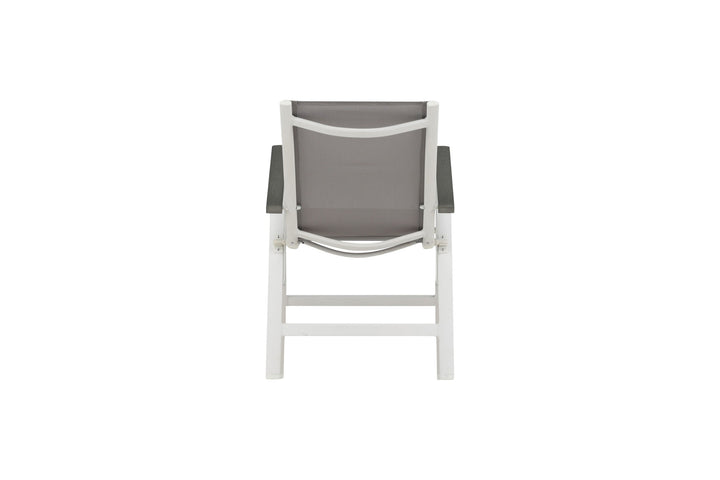 Venture Home Albany Light 5-pos 2-pack White Alu / Grey Textilene