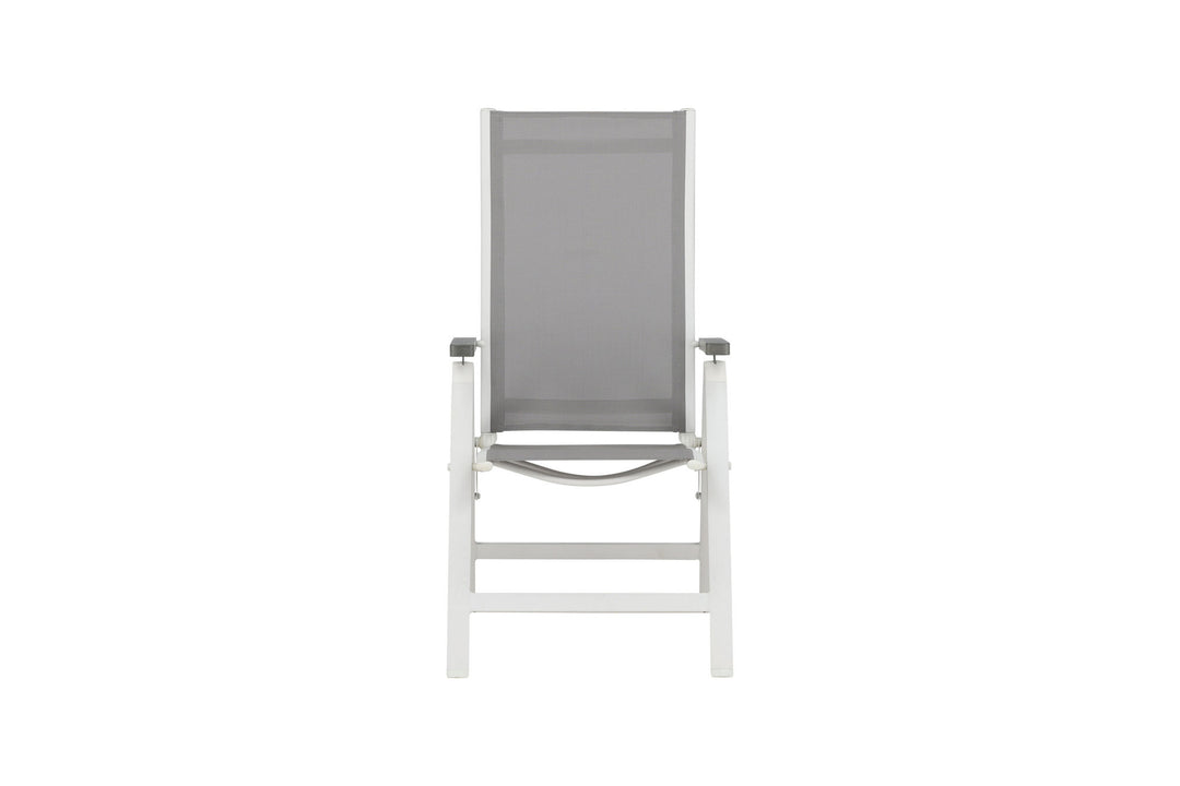 Venture Home Albany Light 5-pos 2-pack White Alu / Grey Textilene
