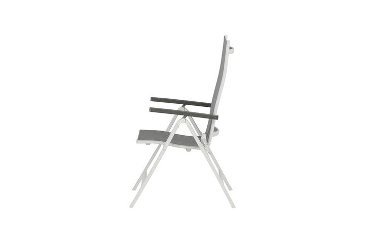 Venture Home Albany Light 5-pos 2-pack White Alu / Grey Textilene