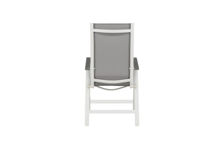 Venture Home Albany Light 5-pos 2-pack White Alu / Grey Textilene