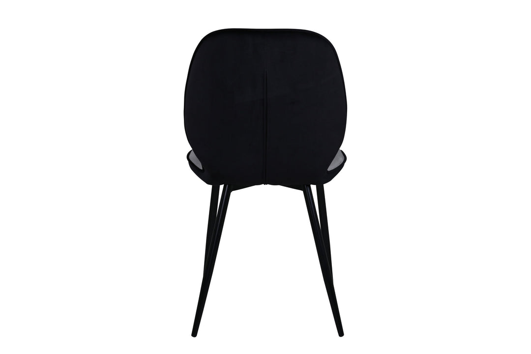 Venture Home Emma Chair 2-pack - Black / Light Grey