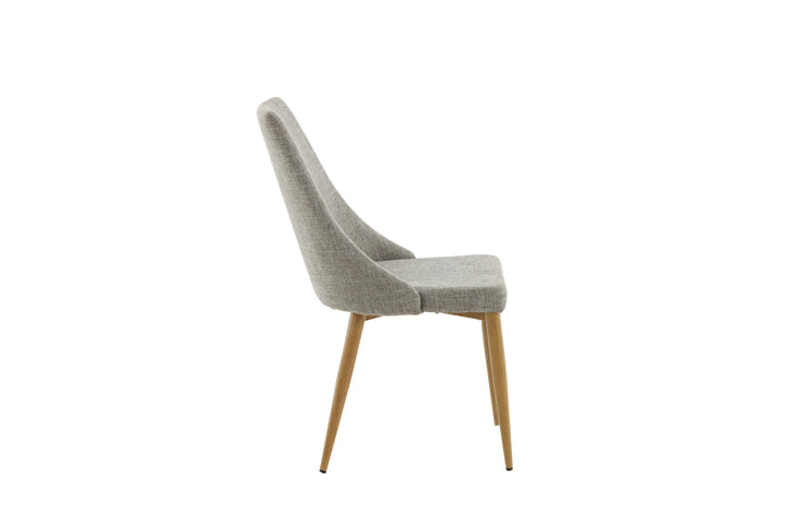 Venture Home Leone - Dining chair 2-pack - Oak/Light grey Ersätts av 27701-440