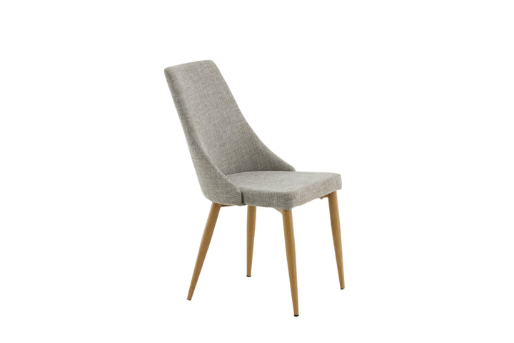 Venture Home Leone - Dining chair 2-pack - Oak/Light grey Ersätts av 27701-440