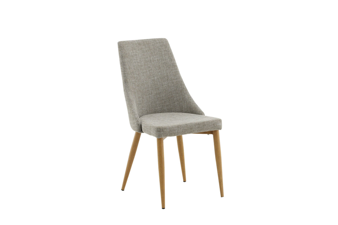 Venture Home Leone - Dining chair 2-pack - Oak/Light grey Ersätts av 27701-440