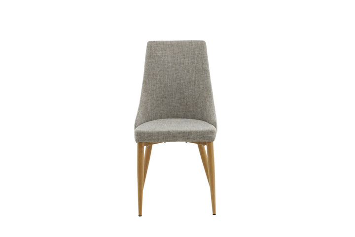 Venture Home Leone - Dining chair 2-pack - Oak/Light grey Ersätts av 27701-440