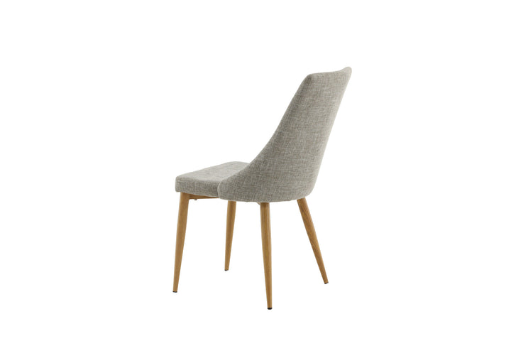 Venture Home Leone - Dining chair 2-pack - Oak/Light grey Ersätts av 27701-440