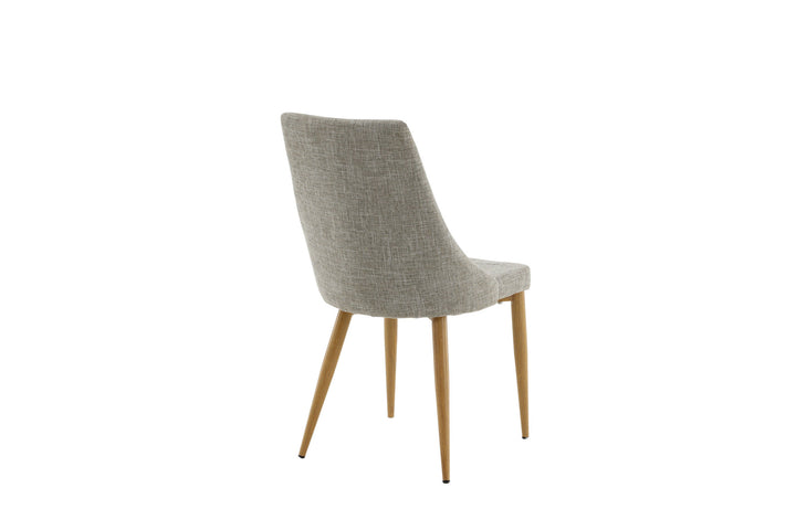 Venture Home Leone - Dining chair 2-pack - Oak/Light grey Ersätts av 27701-440
