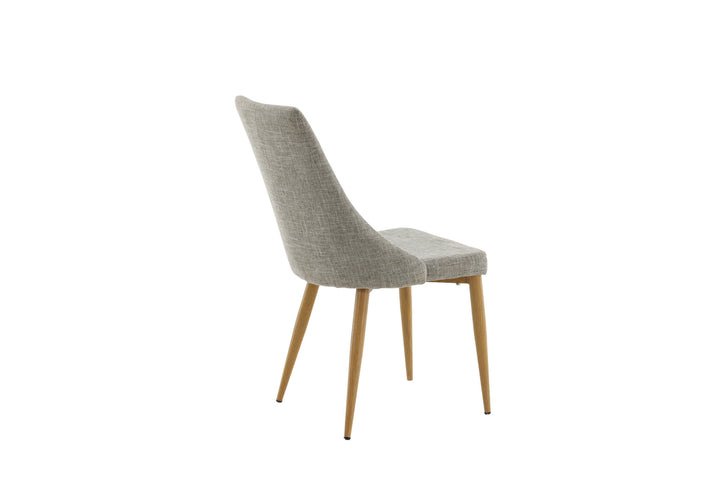 Venture Home Leone - Dining chair 2-pack - Oak/Light grey Ersätts av 27701-440