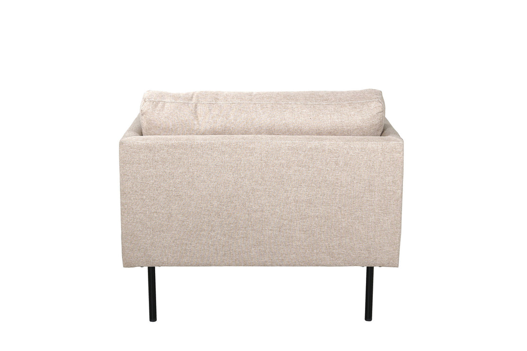 Venture Home Zoom Chair - Black / Brown Fabric