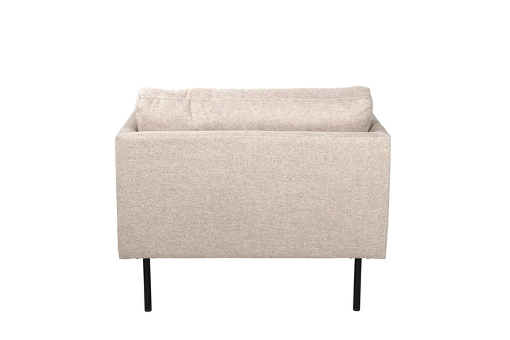 Venture Home Zoom Chair - Black / Brown Fabric