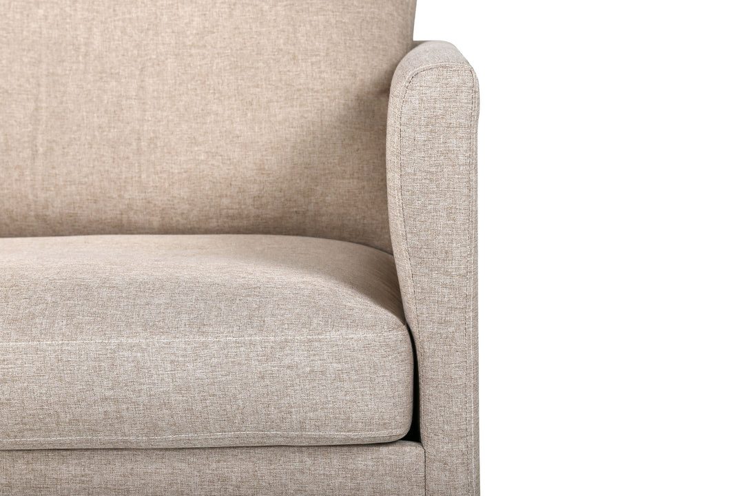 Venture Home Zoom Chair - Black / Brown Fabric