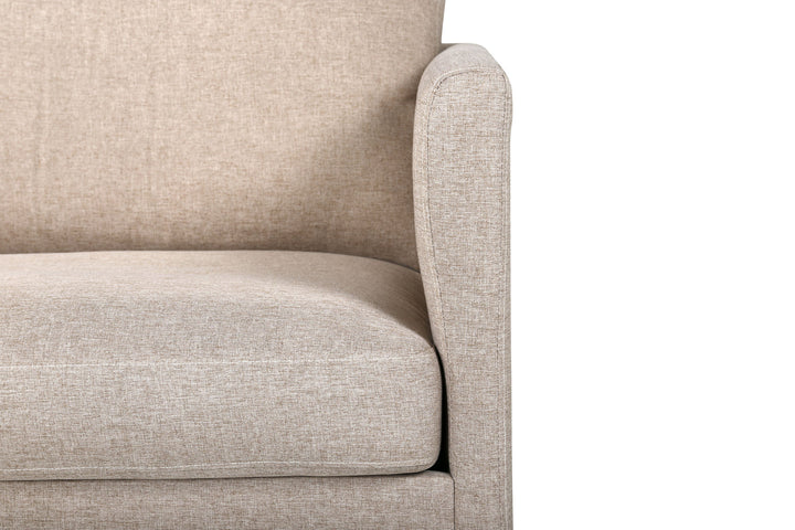 Venture Home Zoom Chair - Black / Brown Fabric