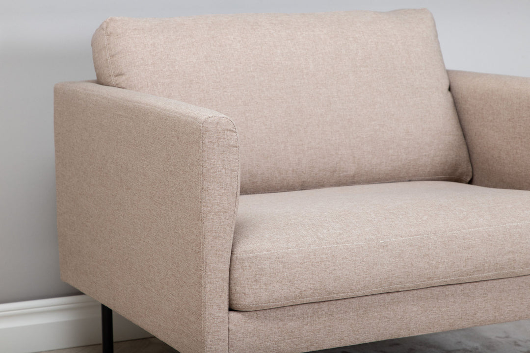 Venture Home Zoom Chair - Black / Brown Fabric
