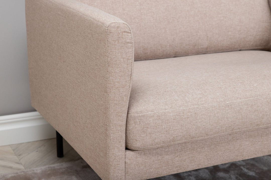 Venture Home Zoom Chair - Black / Brown Fabric