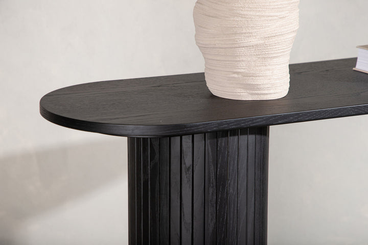 Venture Home Bianca Console Table - Black Veneer