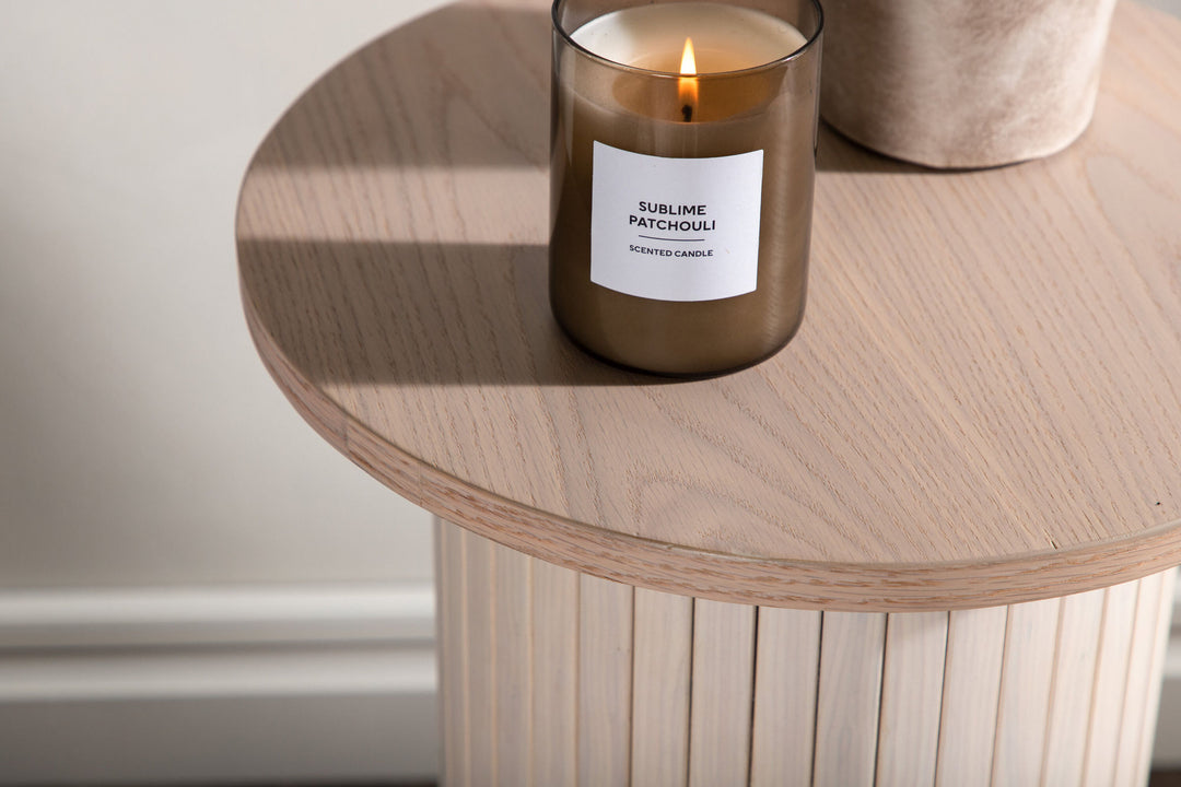 Venture Home Bianca Side Table -  White Wash Veneer