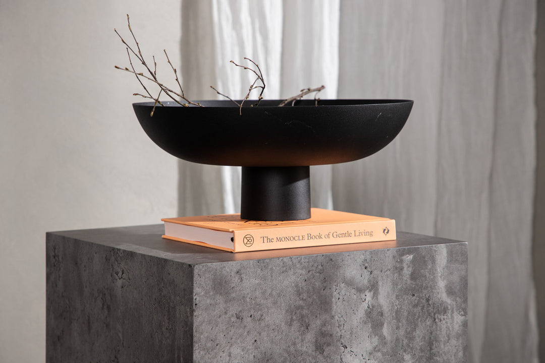 Venture Home York High Sofa Table - Grey / Marble look MDF