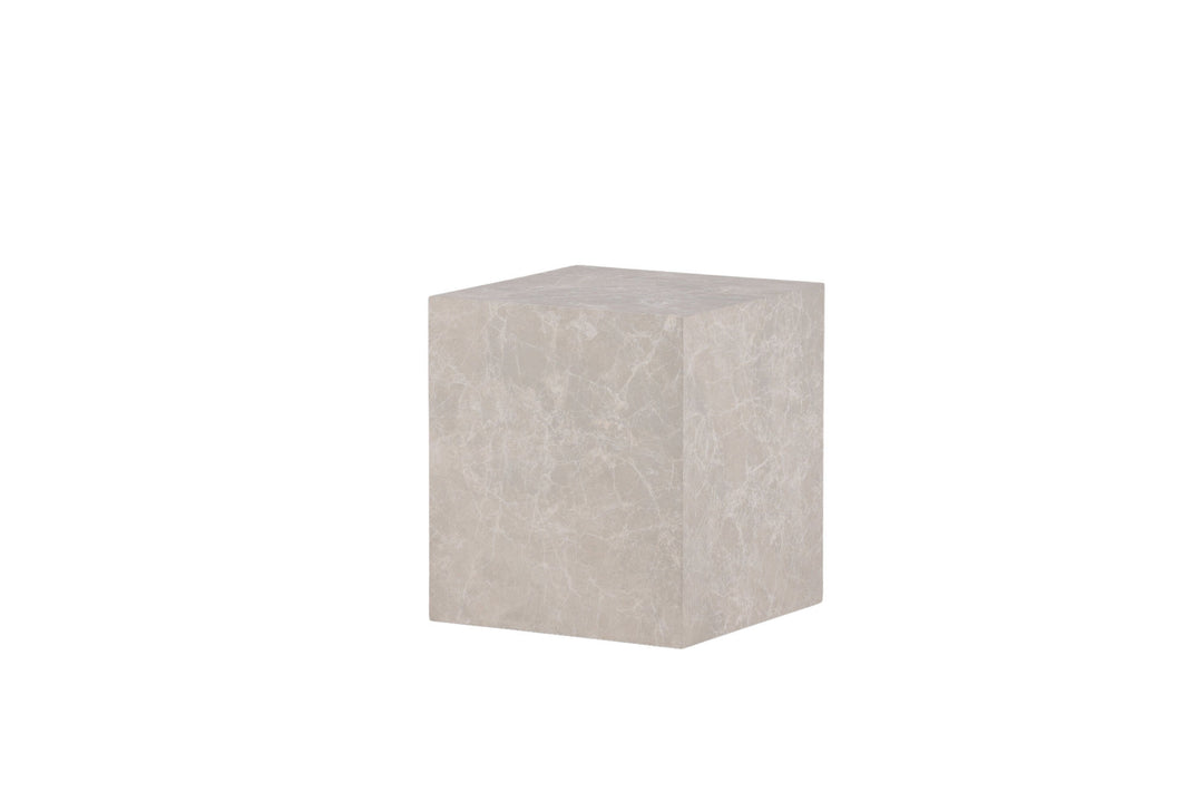 Venture Home York High Sofa Table - Beige / Marble look MDF