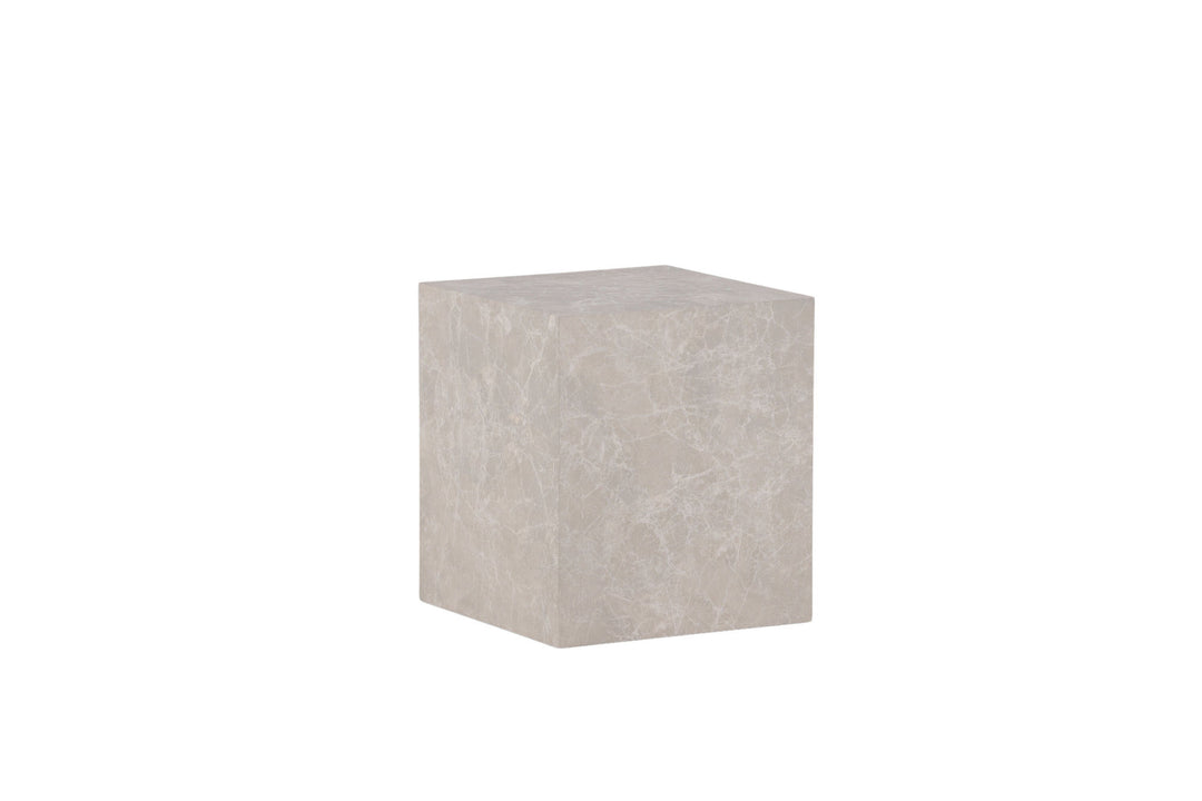 Venture Home York High Sofa Table - Beige / Marble look MDF
