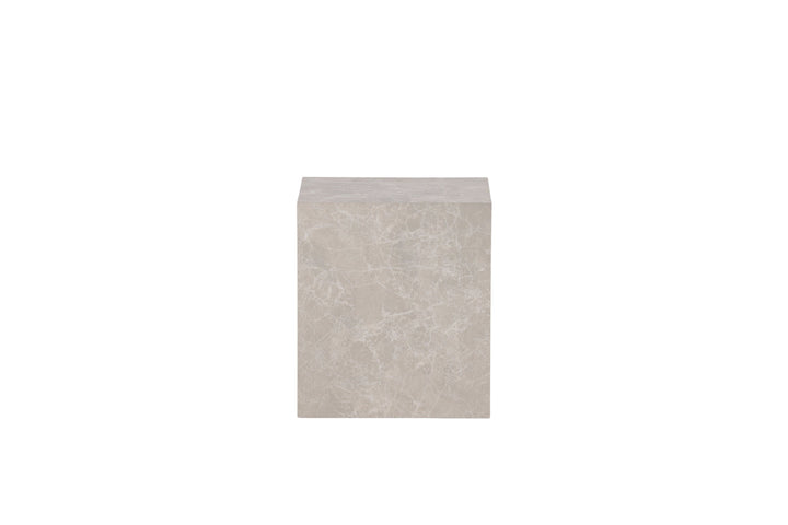 Venture Home York High Sofa Table - Beige / Marble look MDF