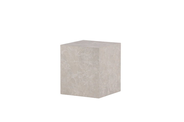 Venture Home York High Sofa Table - Beige / Marble look MDF