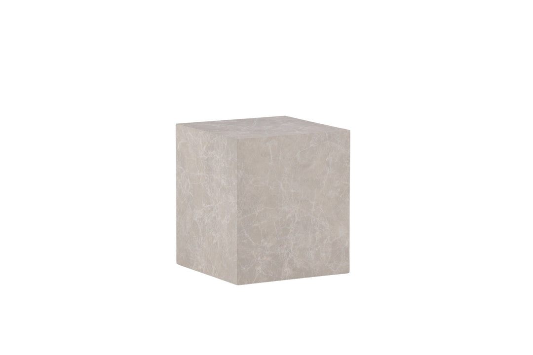 Venture Home York High Sofa Table - Beige / Marble look MDF