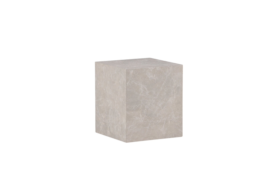 Venture Home York High Sofa Table - Beige / Marble look MDF