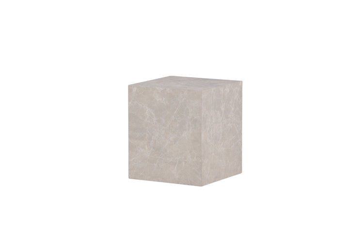 Venture Home York High Sofa Table - Beige / Marble look MDF