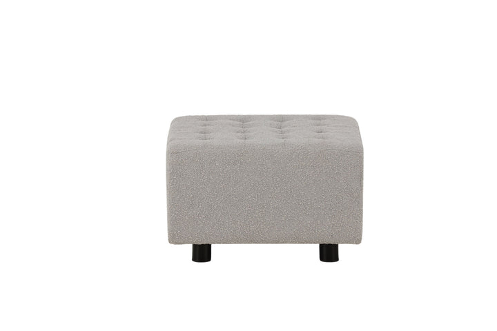 Venture Home Bowie - Pouf / Light grey Bocule